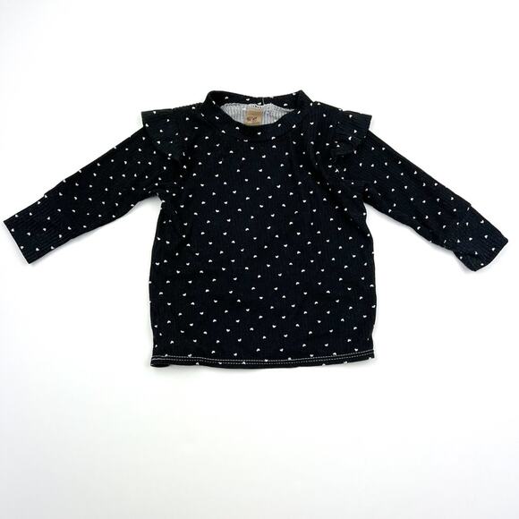 Made By Molly Ribbed Hearts Shirt - Picture 2 of 7